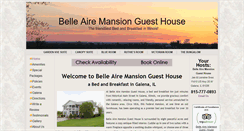 Desktop Screenshot of belleairemansion.com